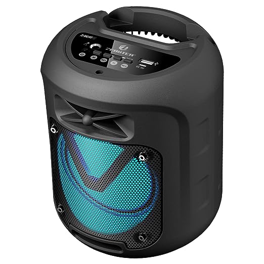 ZEBSTER-Beat 1 Portable Bluetooth Speaker with 10W Output Power, Bluetooth 5.0, AUX, USB, SD, FM Radio, TWS Function and Call Function